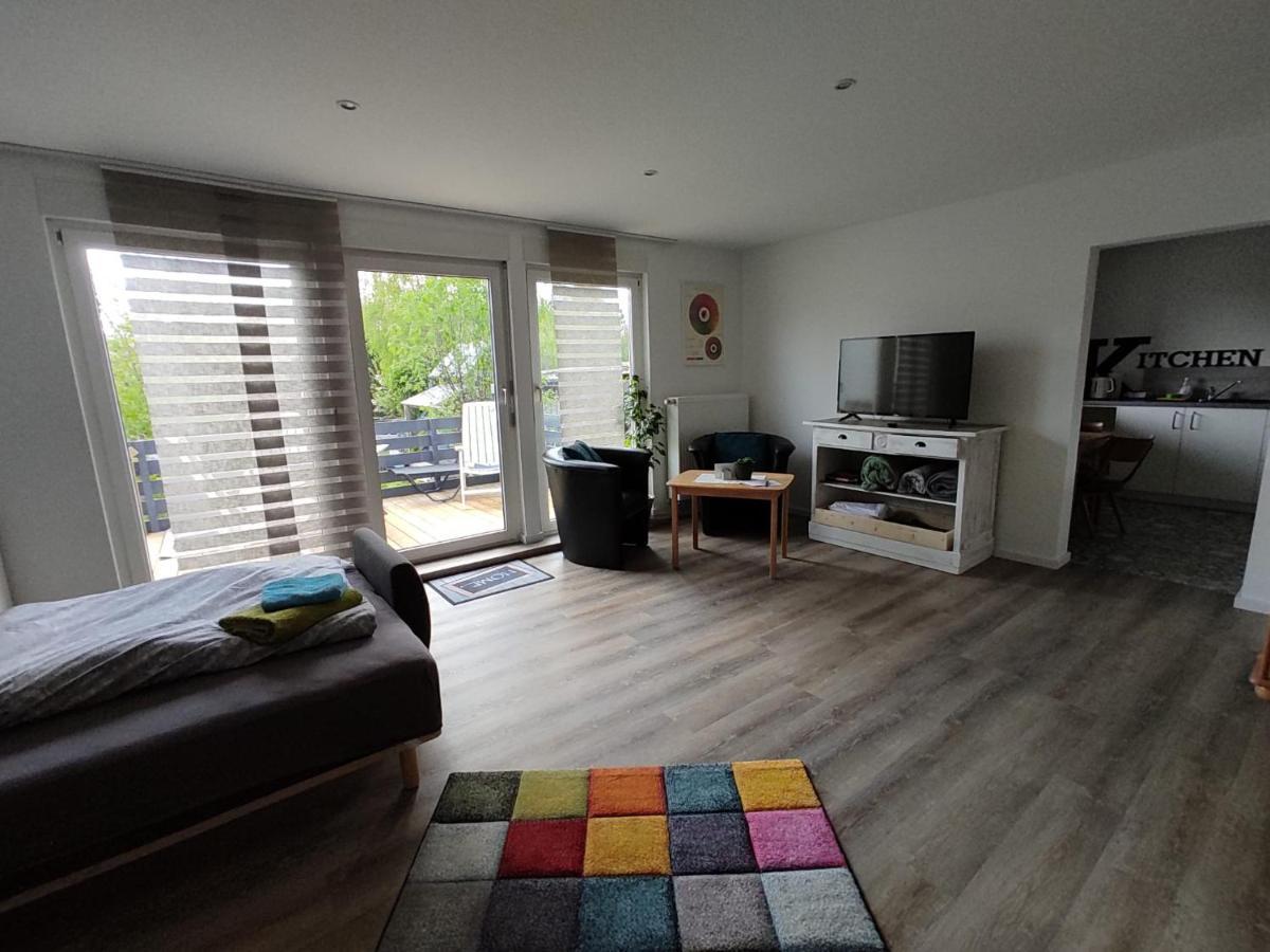 FeWo TIMON großzügig modern mit Terrasse ca 50 qm Hamm  Exterior foto